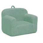 Fauteuil enfant en peluche – Gris / Rose vif / Bleu poudré / Rose / Bleu roi / Sauge, 1 place