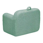 Fauteuil enfant en peluche – Gris / Rose vif / Bleu poudré / Rose / Bleu roi / Sauge, 1 place