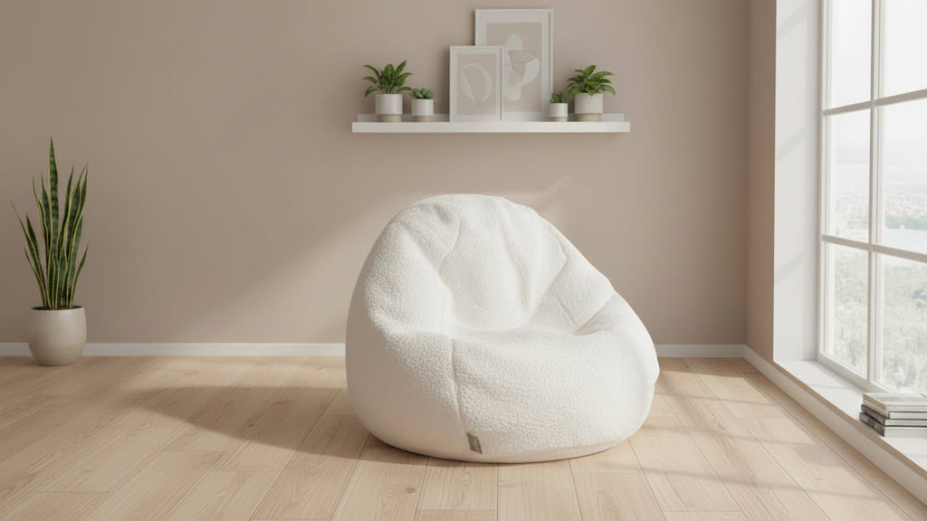 Majestic Home Goods Large Bean Bag Solid