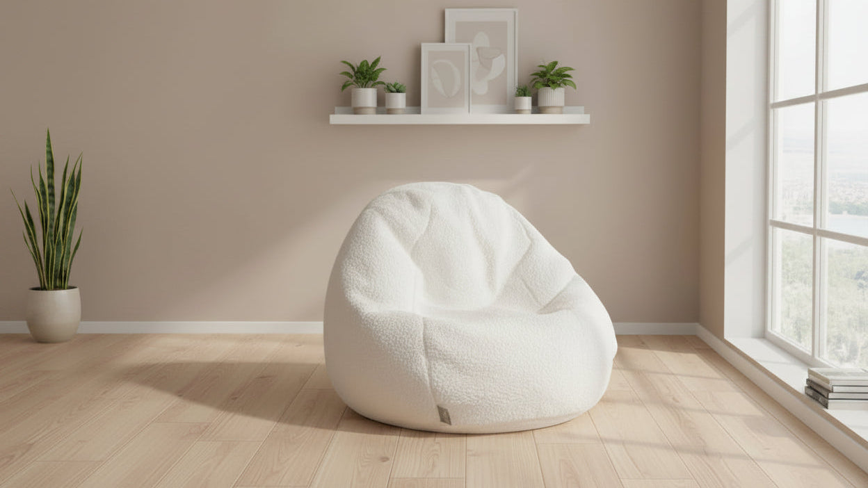 Majestic Home Goods Large Bean Bag Solid
