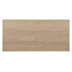 Table à manger rectangulaire 6 places Espresso / Noyer clair naturel / Noyer