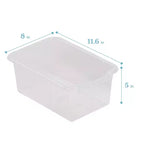 Meuble de rangement mobile 10 compartiments multicolore avec bacs à poignée, 5x2, pour 1 utilisateur