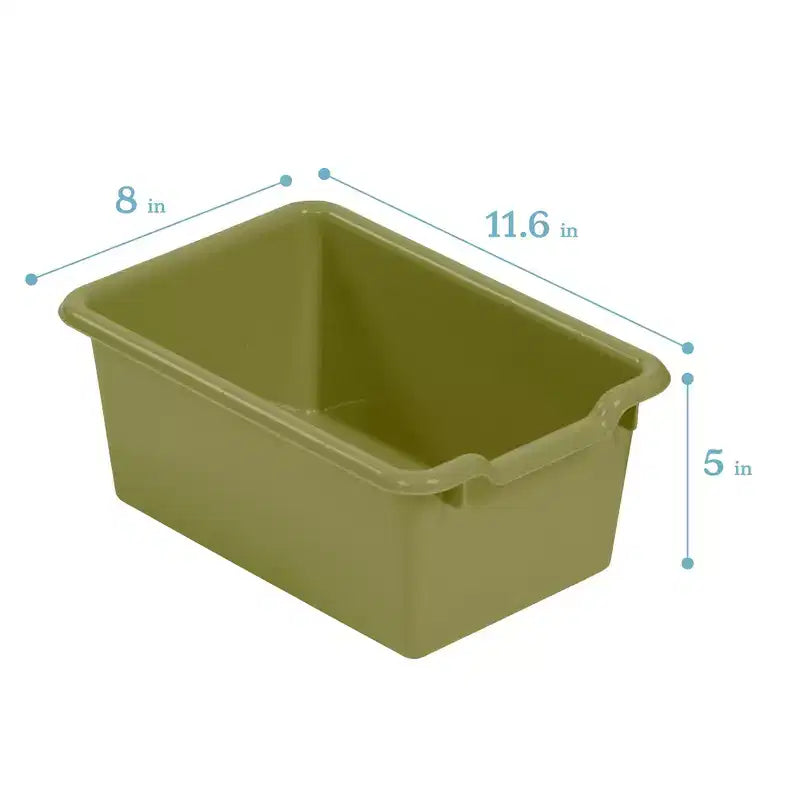 Meuble de rangement mobile 10 compartiments multicolore avec bacs à poignée, 5x2, pour 1 utilisateur