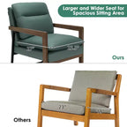Fauteuil d'appoint en tissu bleu / vert / jaune, une place