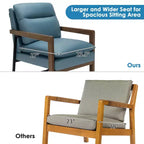 Fauteuil d'appoint en tissu bleu / vert / jaune, une place