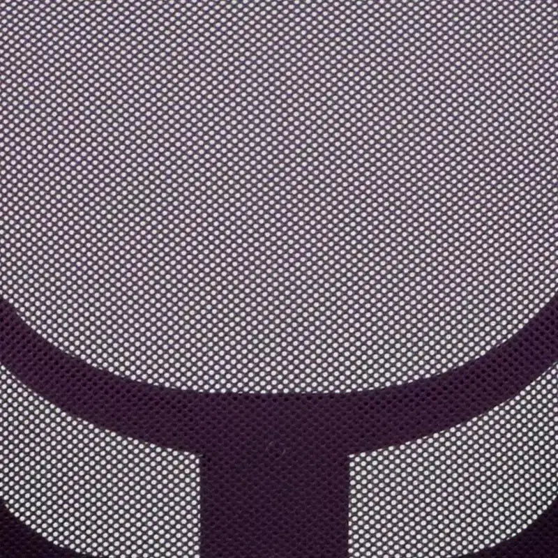 Fauteuil de bureau pivotant en maille à dossier bas, noir/bleu/gris/violet, 1 personne
