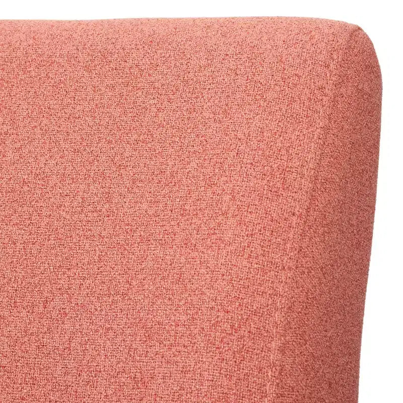 Chaise de salle à manger rembourrée sans accoudoirs, lot de 2 – Plusieurs coloris