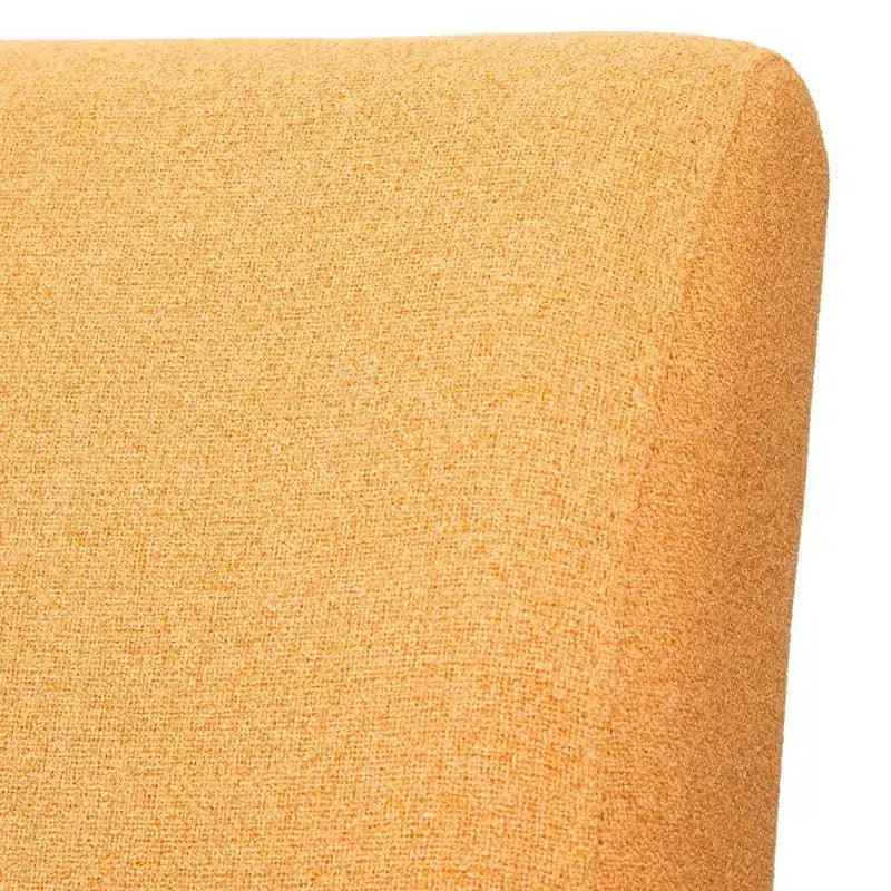 Chaise de salle à manger rembourrée sans accoudoirs, lot de 2 – Plusieurs coloris