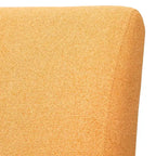 Chaise de salle à manger rembourrée sans accoudoirs, lot de 2 – Plusieurs coloris