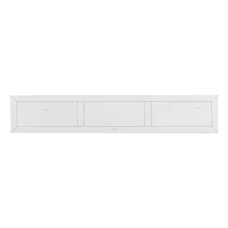 Console rustique avec 4 tiroirs et étagère inférieure – Blanc antique / Bleu / Espresso / Marine, 1 personne