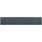 Console rustique avec 4 tiroirs et étagère inférieure – Blanc antique / Bleu / Espresso / Marine, 1 personne