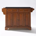 Lafayette Granite Top Full Size Kitchen Island/Cart - Crosley