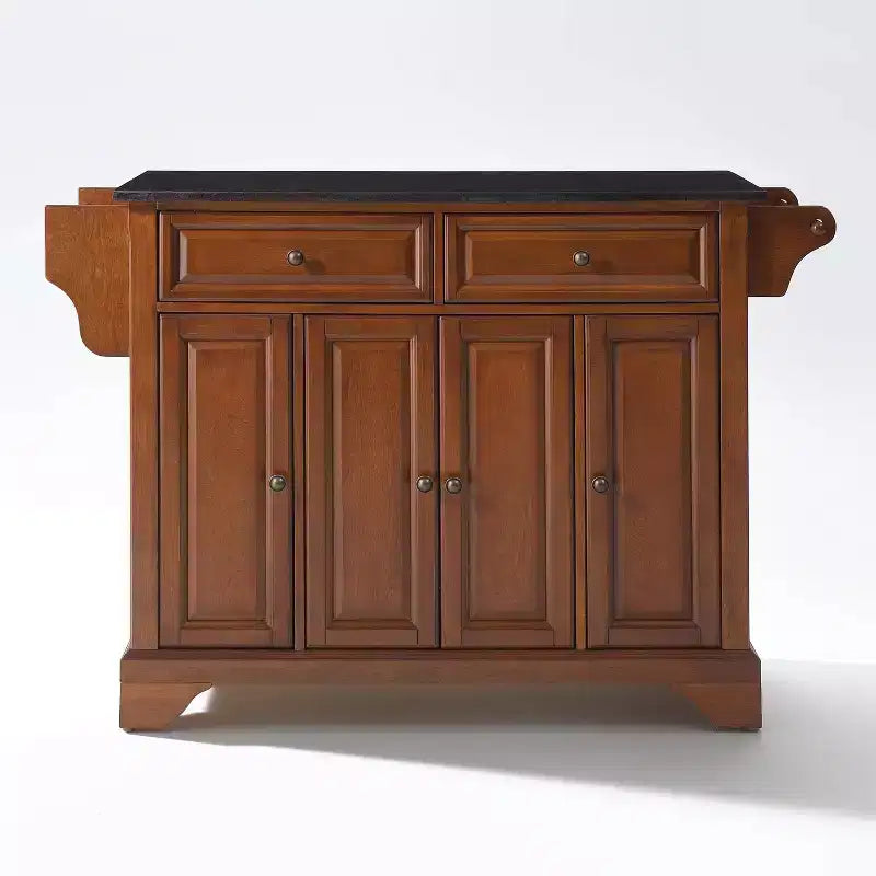 Lafayette Granite Top Full Size Kitchen Island/Cart - Crosley